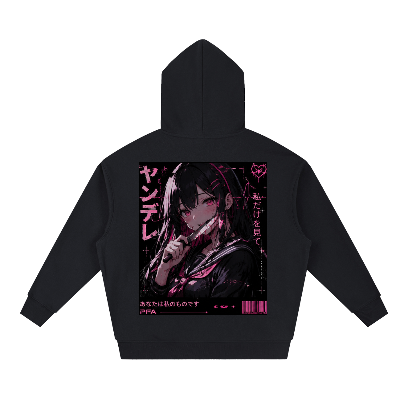 Yandere Heart Hoodie